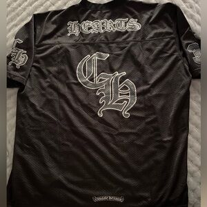 Chrome hearts mesh jersey XL used like new!